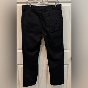 Prana Tucson Men’s Pants Size 38 X 30 Slim Fit Black
